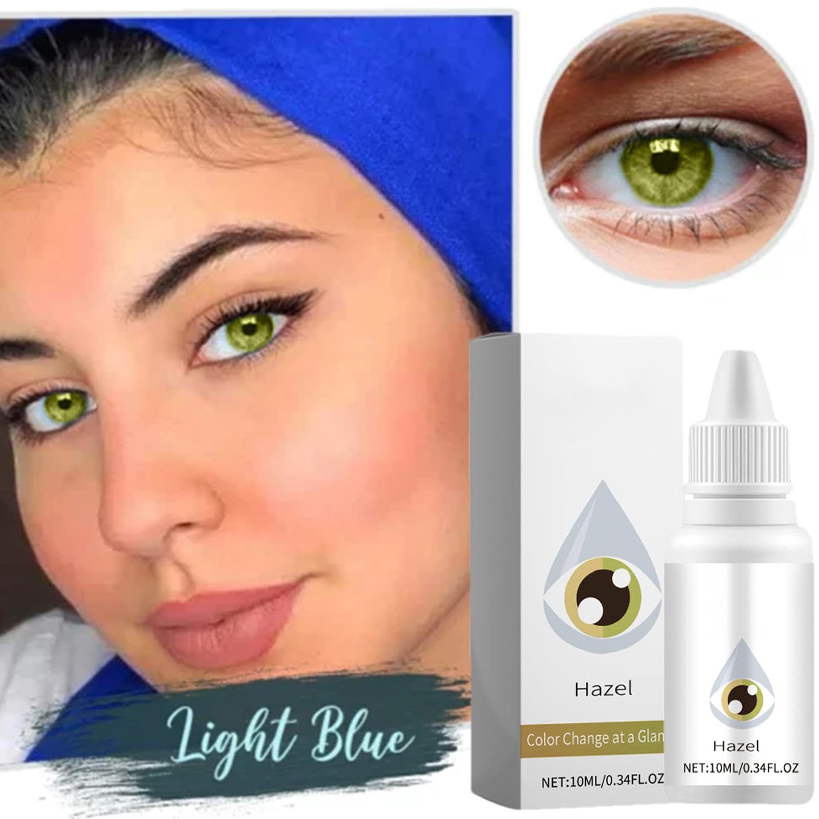 Fancy Drops Eye Color Change Eye Color Drops, Eye Color, 10ml